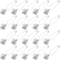 20 Pcs Stainless Steel Tea Strainers for Loose Tea, Quality Infusers with Removable Handles, Perfect for Single Cup Brewing, Fine Mesh Design for Optimal Filtration by Unknown