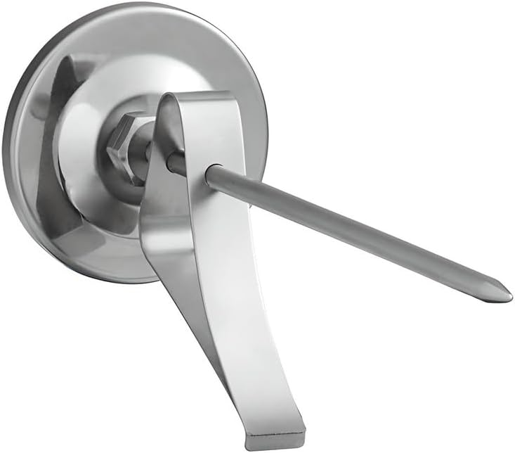 OCS Parts 33 oz Stainless Steel Frothing Pitcher with Frothing Thermometer - Image 4