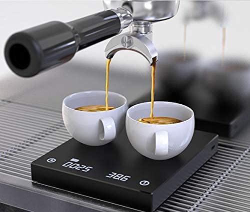 B22 New Version Digital Espresso Coffee Scales Kitchen Scales with Auto Timing, 2000 Grams,Black - Image 5