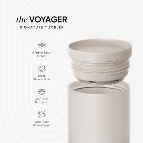 Simple Modern Insulated Travel Coffee Mug 360° Lid | 16oz | Cateye - Image 4