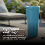 Corkcicle Insulated Tumbler with Sliding Lid, 24 oz, North Shore - Image 6