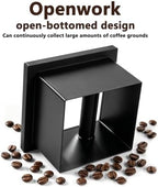 Espresso Knock Box,Built-in Desktop Stainless Steel coffee knock box - Image 5