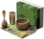 5/8pcs Matcha Tea Sets Whisk Ceramic Bowl With Spout Tea-making Tools(8PCS-B02) by Unknown