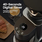 Espresso Machine & Coffee Bean Grinder spresso Maker with Milk Frother Steam Wand, Professional Espresso Coffee Machine for Home - Image 5
