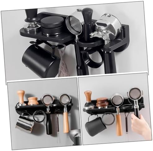 No-drill Coffee Machine Organizer Shelf for 51mm Espresso Machines - Image 3