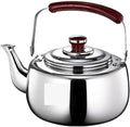 Stovetop Teapot For Home And Restaurant 304 Stainless Steel Induction Cooker Gas General Tea Kettle Stovetop Whistling Teakettle 6L Anti-Heat Handle by Unknown