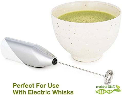 MATCHA DNA Hand Crafted Matcha Tea Bowl White - Image 5