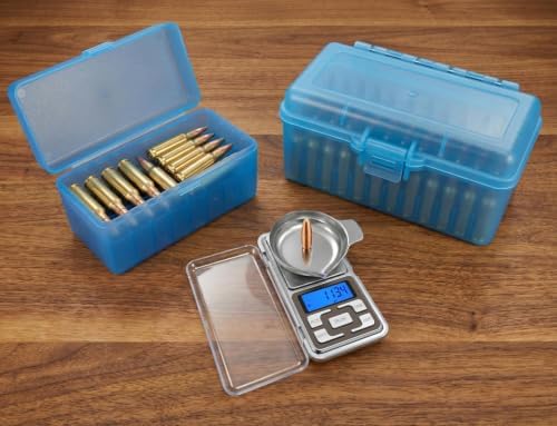RS-1500 Digital Reloading Scale, 1500 Grains x 0.1gn Powder Scale with Metal Pan, Calibration Weight & Batteries, Reloading Supplies and Equipment - Image 6