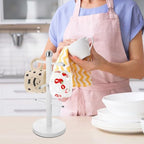 Abaodam White Iron Mug Cup Holder Tree Xmas for Kitchen Countertop - Image 5