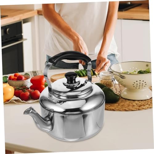 Mobestech Wide Mouth Whistling Teapot Stovetop Tea Kettle Stainless Kettle for Home Supply - Image 6