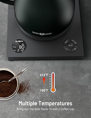 Electric Kettle Temperature Control, 1.7L Large Electric Tea Kettle - Image 3