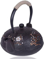1.2L Teapot Tea Kettle Tea Pot Antique Cast Iron Teapot Tetsubin Japanese Tea Kettle - Handmade, Kung Fu Tea Set - Image 7
