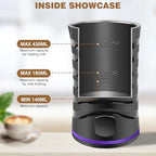 Milk Frother, 4 in 1 Electric Milk Frother and Steamer, 20oz Automatic Warm and Cold Foam Maker for Coffee,Latte, Cappuccino, Hot Chocolate - Image 3