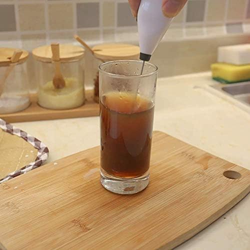 Electric Milk Frother Handheld Wand Coffee Mixer for Latte Hot Eggbeater - Image 6