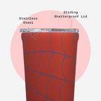 Corkcicle Insulated Tumbler with Lid, 24 oz, Marvel Spider-Man - Image 5