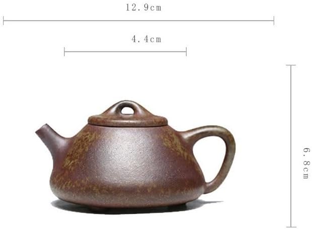 Tea Pots For Loose Tea Hand-carved Purple Clay Pot Office Teapot Conference Room Teapot Home Kung Fu Tea Set Tea Infuser Pot - Image 2