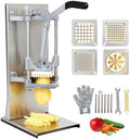 BIEAMA French Fry Cutter with 4 Blades, 1/4", 3/8", 1/2" & 8 Wedge by BIEAMA