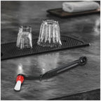 Coffee Cleaning Brush with Spoon, Plastic Handle - Image 6