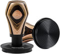 Normcore 53.3mm Coffee Tamper V4, Spring Loaded Tamper with Titanium PVD Coating Ripple Base, Espresso Tamper Fits 54mm Breville Sage Portafilters, Colorful Wood Handle by NORMCORECOFFEETOOLS