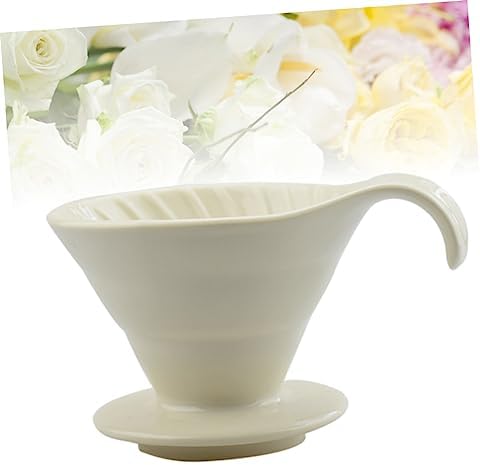 Ceramic Coffee Dripper Cup with Filter Paper, Manual Brewing Xmas - Image 6