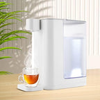 Instant Hot Water Dispenser, 3L/102Oz Electric Tea Kettle, Countertop Hot Water Dispenser, Adjustable 5 Temperatures & 2 Water Outputs, with Safety Lock, for Making Tea, Coffee, Hot Milk (White) - Image 2
