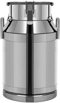 60 L /15.8 Gallon 304 Stainless Steel Milk Can Jug, Heavy Duty Milk Transport Cans Jug with Sealed Lid for Milk Storage Transportation (US Stock) by LOYALHEARTD