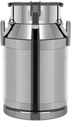 60 L /15.8 Gallon 304 Stainless Steel Milk Can Jug, Heavy Duty Milk Transport Cans Jug with Sealed Lid for Milk Storage Transportation (US Stock) by LOYALHEARTD
