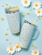 Swig Life 24oz Insulated Party Cup with EZ Slider Lid, Busy Bee - Image 3