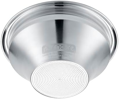 Normcore 58mm Convex Billet Portafilter Basket, 58-32mm, 0.18mm Holes, 18g by NORMCORECOFFEETOOLS
