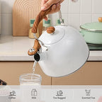 LONFFERY Tea Kettle for Stove Top - Image 4