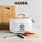 Haden Dorset 2 Slice Extra Wide Slot Toaster, Cool Touch Exterior, Ivory - Image 6