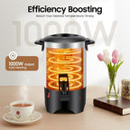 Coffee Urn 5.2L 175oz 1000W, Stainless Steel Beverage Dispenser Fast Heat - Image 3