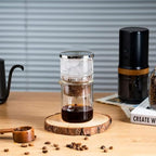 RECAFIMIL 2-in-1 Cold Brew Dripper Cold Brew Coffee Maker,Ice Drip Coffee Maker 300ml - Coffee maker for cold brewed coffee and tea, coffee maker for cold extraction - Image 6