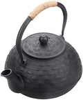 KYUSAR Japanese Cast Iron Teapot Chinese Teapot Cast Iron Teapot 1.8L/1800ML Japanese Tea Pot Teapots Tea Kettle Uncoated Kettle for Family Afternoon Tea Tetsubin Tea Pot by Unknown