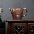 Tea Kettle Retro Purple Clay Teapot Household Large Capacity Coffee Pot Portable Travel Teapot Ceramic Tea Infuser - Image 3