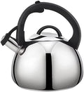 Tea Kettle Stovetop Stainless Steel Whistling Kettle 3L Hot Water Boiler Kettle Kitchen Stovetop Hot Kettle Tea Kettle Pour Over Kettle by Unknown