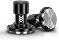 IKAPE 45.5MM V6 Impact Espresso Tamper with Sound Feedback, 15lb/30lb Interchangeable Springs, Espresso Low-Profile Tamper with Triple-spring System, Fits 45.5mm portafilters by IKAPE