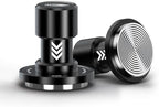 IKAPE 51MM V6 Impact Espresso Tamper with Sound Feedback, 15lb/30lb Interchangeable Springs, Espresso Low-Profile Tamper with Triple-spring System, Fits 51mm portafilters by IKAPE