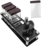 Coffee Bean Cellars, 12 Plastic Transparent Espresso Bean Storage Set Espresso Storage Container Tubes With Cup And Spray Bottle For Home Bar Office - Image 6