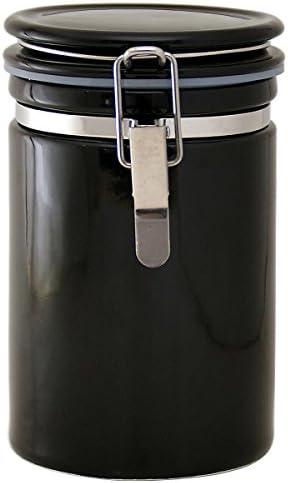 ZEROJAPAN CO-200 BK Coffee Canister 200, Black by ZEROJAPAN