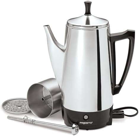 Presto 02811 Stainless Steel 12-Cup Electric Coffee Percolator - Image 3