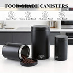 BYLWORKOUT 3-Piece Stainless Steel Food Canister Set with Screw Lids - Image 5