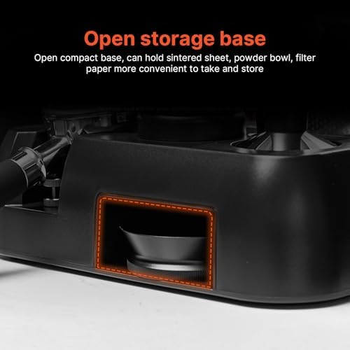 Espresso Tamping Station 51-54mm and 58mm Portafilter Holder with Tamper Organizer and Storage Base, Washable Coffee Tool Mat with Silicone Feet for Home Bar and Countertop (Black) - Image 7