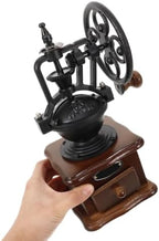 ABOOFAN Manual Coffee Whole Bean Grinder Hand Crank Burr Mill Vintage Style Bean Hand Grinder for Kitchen - Image 3