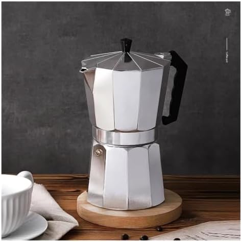 Octagonal Moka Pot 50-600ml Italian Stovetop Espresso Maker Aluminum A/B - Image 6