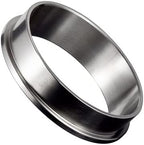 Coffee Dosing Ring Stainless Steel Funnel 51mm 53mm 57mm 57.5mm 58mm 58.5mm Compatible with Portafilter Barista Tools Espresso Accessories(58.5mm) by Unknown