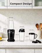 Sangcon 1000W Powerful Personal Smoothies Blender Frozen Fruit Ice Crushing - Image 4