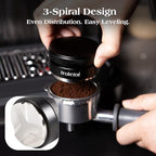 7 PCS 58mm Espresso Accessories Kit: Espresso Tamper, Coffee Distributor, Puck Screen, Dosing Funnel and WDT Tool Espresso Machine Accessories, Professional Espresso Tools - Image 2