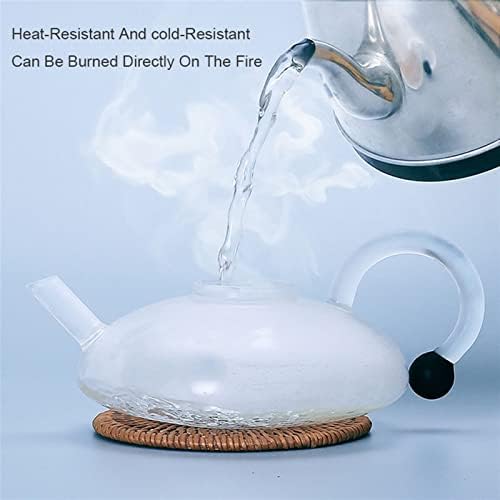 Teapot Glass Teapot with Removable Filter Open Fire Electric Pottery Stove Borosilicate Glass Kettle Coffee Maker Tea Maker - Image 4