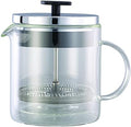 Service Ideas Double Wall Coffee French Press, 13.5oz, Glass by ServiceIdeas